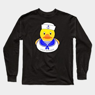 Cool Rubber duck sailor Long Sleeve T-Shirt